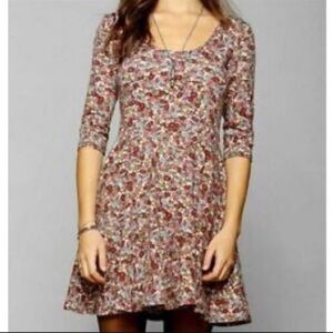 Sparkle‎ & Fade | UO floral dress size small babydoll feminine girly